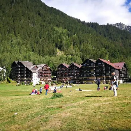 Le Savoy - Terrasse Avec Vue Sur Le Mont-blanc 아파트